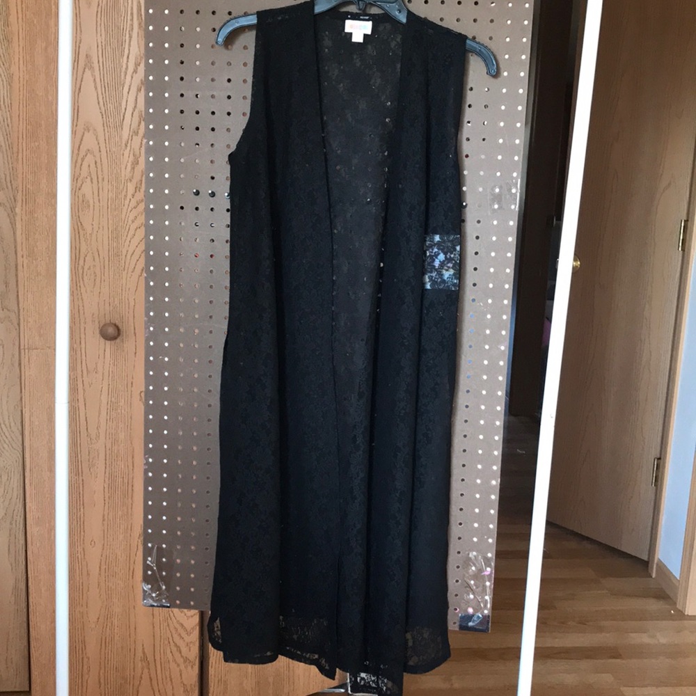 LULAROE NOIR gorgeous BNWT Black Lace Joy!!!